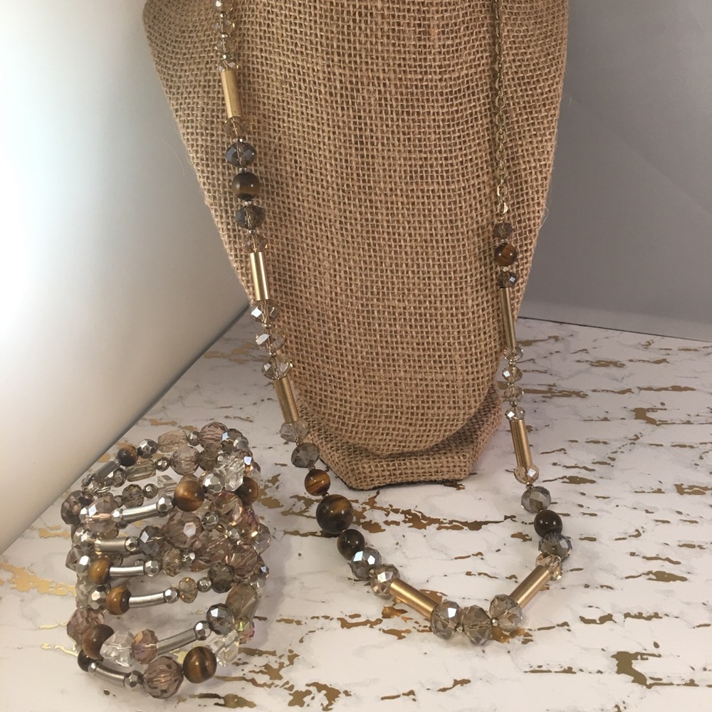 Necklace and Bracelet Set